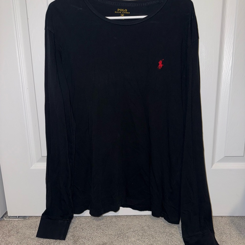 Polo by Ralph Lauren Black Long Sleeve Tee